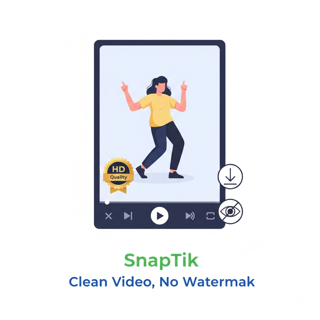 SnapTik adalah pengunduh video TikTok online, memungkinkan pengguna untuk