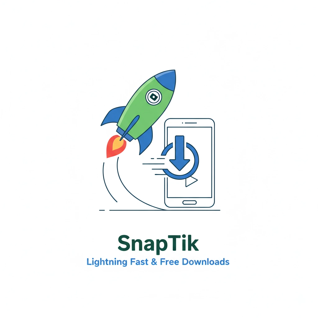 SnapTik mengunduh video TikTok dengan cepat, gratis, dan tanpa registrasi